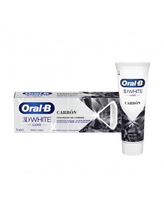 Toothpaste Whitening Oral-B 3D White Luxe Active charcoal (75 ml)