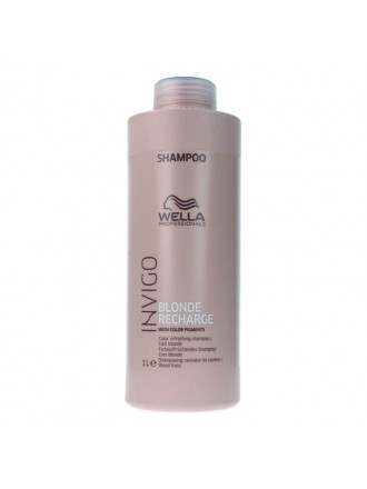 Shampoo per capelli biondi o brizzolati Wella Invigo Blonde Recharge (1000 ml) 1 L
