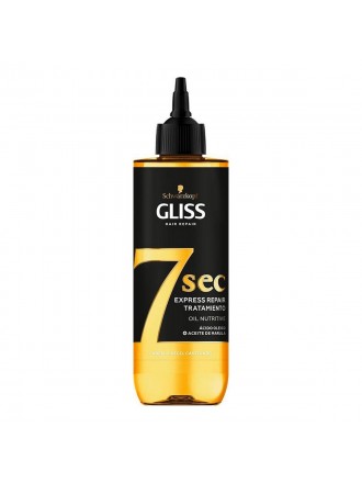 Maschera per capelli ristrutturante Schwarzkopf Gliss 7 Sec Olio Nutritivo Acido Oleico (200 ml)