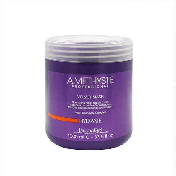 Maschera nutriente per capelli Amethyste Velvet Hydrate Farmavita 1344-16089 (1L)