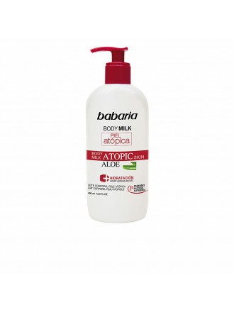 Body Cream Babaria Atopic Skin Aloe Vera (400 ml) (400 ml)