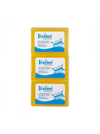 Natural Glycerine Soap Bar Lixoné (3 uds)