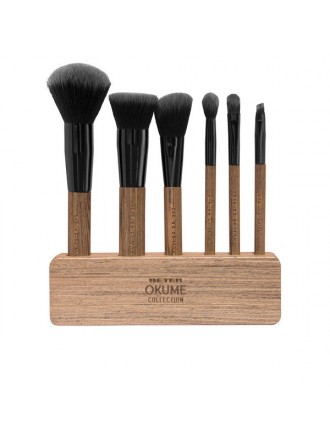 Set of Make-up Brushes Okume Collection Beter (7 Pieces)