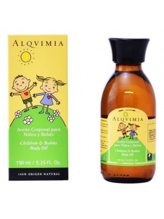 Olio corpo per bambini e neonati Alqvimia (150 ml)