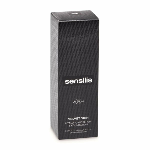Liquid Make Up Base Sensilis Velvet Skin 01-Amande Serum (30 ml)