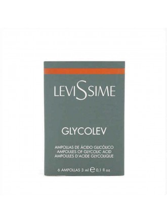 Body Cream Levissime Ampollas Glycolev (6 x 3 ml)