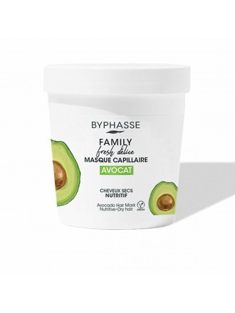 Maschera nutriente per capelli Byphasse Family Fresh Delice per capelli secchi Avocado (250 ml)