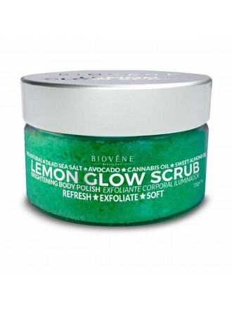 Body Cream Biovène Lemon Glow Scrub 200 g