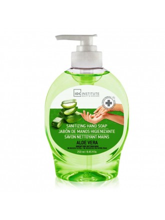 Hand Soap IDC Institute Sanitizing Aloe Vera (250 ml)