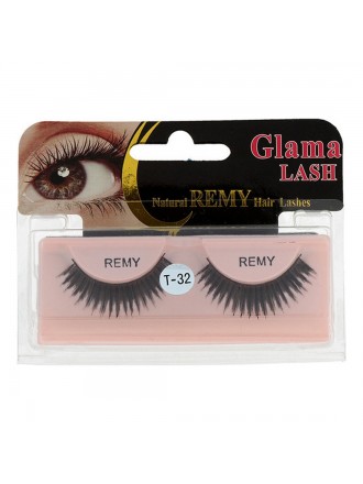 False Eyelashes Lb Glama Lash Natural Remy T32