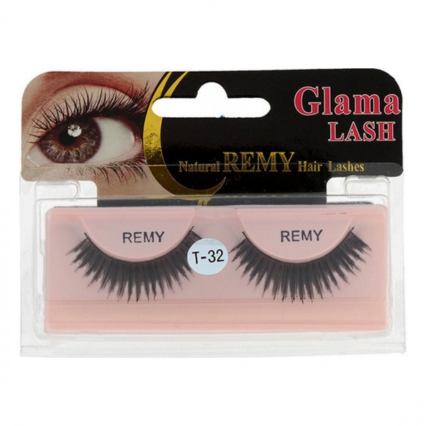 False Eyelashes Lb Glama Lash Natural Remy T32