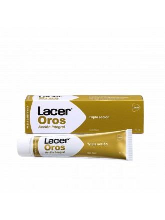 Triple Action Toothpaste Lacer Oro   (75 ml)