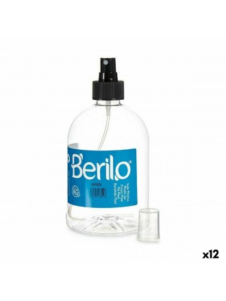 Sprayer Black Transparent Plastic 500 ml (12 Units)